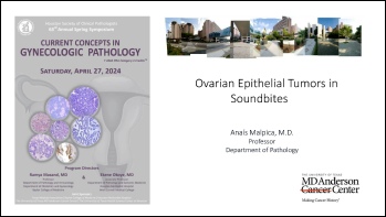 8. Ovarian Epithelial Tumors, Soundbites.pdf